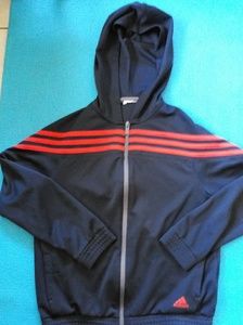 Adidas hooded track jacket